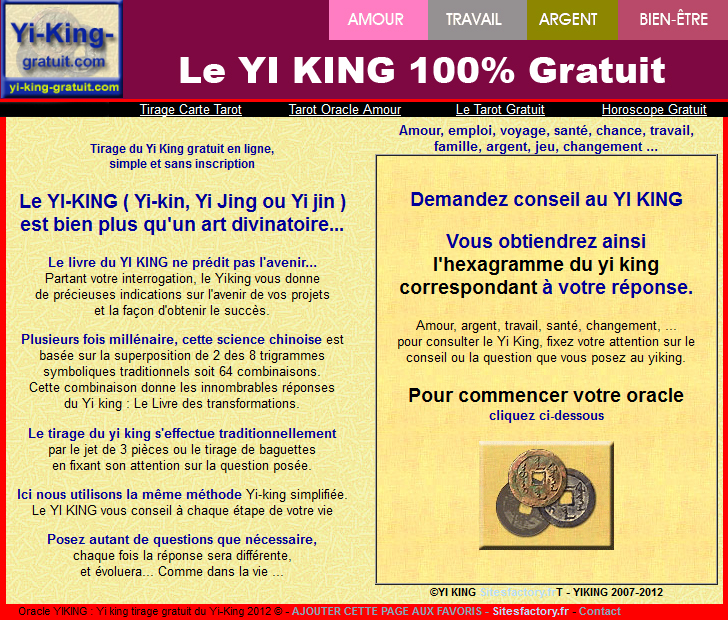 yi king tirage gratuit